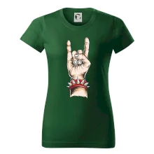 Rocková ruka s náramkom