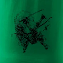 Skica ninja veverička