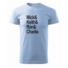 Mick Keith Ron Charlie