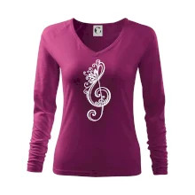 Husľový kľúč kvety Husľový kľúč kvety