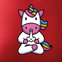 Yoga fučiaci jednorožec