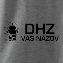 DHZ postavička - vlastný nápis
