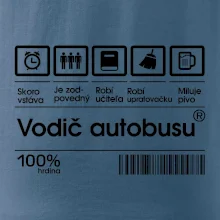 Čiarový kód - Vodič autobusu