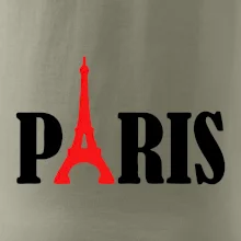 Paris nápis Eiffelova veža Paris nápis Eiffelova veža