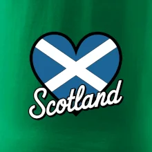 Scotland Srdce s vlajkou Scotland Srdce s vlajkou