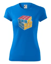 Rubikova kocka kreslená