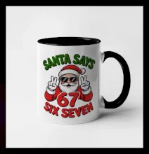Santa says 67