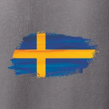 Švédska vlajka kreslená