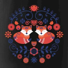 Folklór - dve líšky