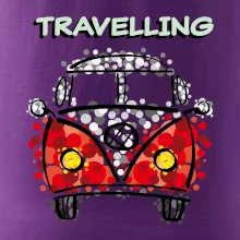 Traveling kreslené auto (lulu_art)