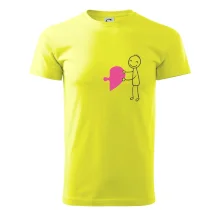 Párové tričká puzzle postavička