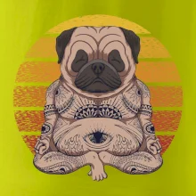 Yoga meditace - pug