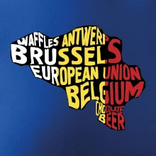 Mapy - názvy miest - Belgicko