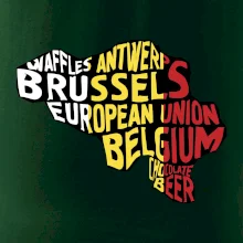 Mapy - názvy miest - Belgicko