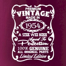 Vintage Etiketa - 1954