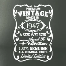 Vintage Etiketa - 1947