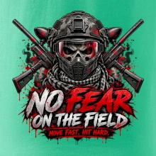 Lebka bojovníka – No Fear paintball