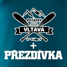 K vode - pádla hory (vlastný nápis)