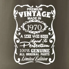 Vintage Etiketa - 1970