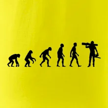 Evolúcia drevorubač - píla a kmeň