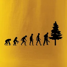 Evolúcia drevorubač - píla a strom