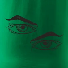 Párový motív - oko naštvané