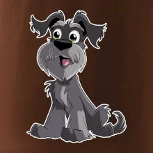 Bradáč kreslený sediaci