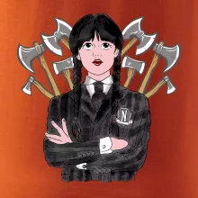 Sekery - holka v čiernom (Pecka design)