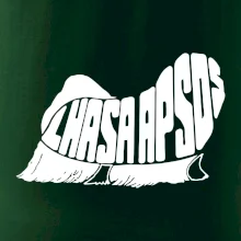Lhasa Apso nápis v tele Lhasa Apso nápis v tele