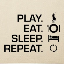 Play Eat Sleep Repeat polo