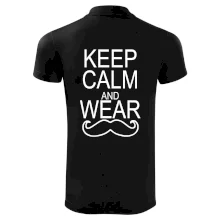 Keep calm and wear mustache Keep calm and wear mustache