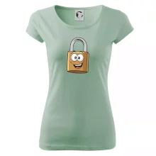 Parové tričká - Zámok a kľúč