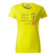 Vyzerá, cíti sa, chová sa - 40 rokov