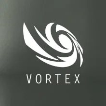 Vortex logo jednofarebné Vortex logo jednofarebné