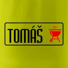 Tričko na grilovanie s vlastným menom Tričko na grilovanie s vlastným menom