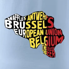 Mapy - názvy miest - Belgicko