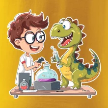 Chemik a dinosaurus - chlapec / holka