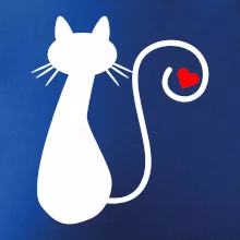 Zamilovaná mačka chvostík Zamilovaná mačka chvostík