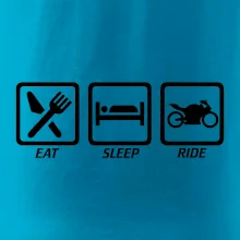 Eat sleep ride - cesta