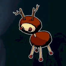 Gaštanový jelínek