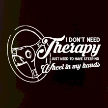 I don't need therapy wheel in my hands (vedľa seba) I don't need therapy wheel in my hands (vedľa seba)