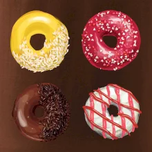 4 donuty