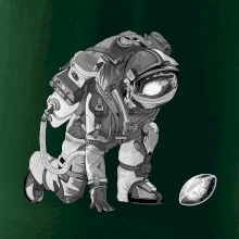 Americký futbal astronaut