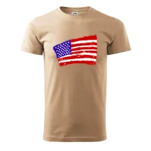 Americká vlajka ohnutá Americká vlajka ohnutá