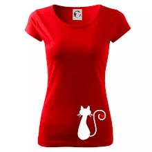 Zamilovaná mačka chvostík