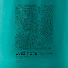 Lysá hora - vrstevnice v obdĺžniku