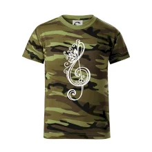 Husľový kľúč kvety Husľový kľúč kvety