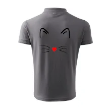 Mačka - srdce namiesto nosa Mačka - srdce namiesto nosa