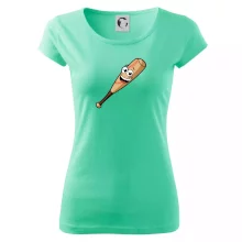 Parové tričko - baseballová raketa a loptička