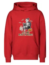 Let me read in peace